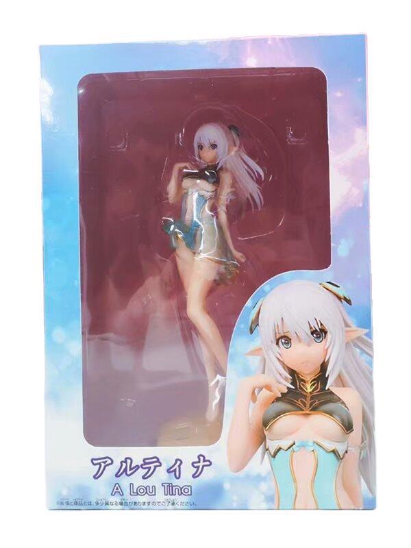 24cm Shining Beach Heroines Anime Figure Altina Mel Sylphis Action Figure Sexy Girl swimsuit Figure Collection Model Doll Toys