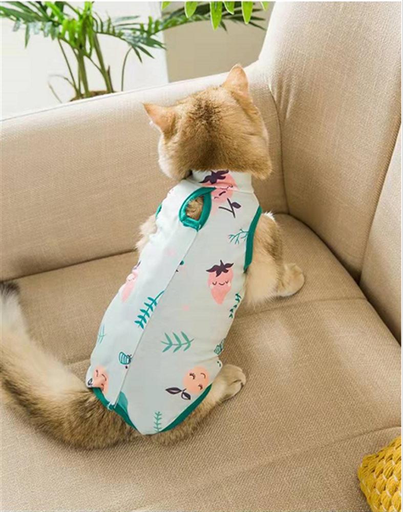 Soft Comfortable Dog Cat Spay Recovery Suit Post-Surgery Care Clothes Puppy Weaning Clothes Pet Jacket Dog Clothes