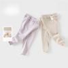 David Bella Children's Leggings, Spring Clothes, Girls' Elastic Tight Pants, Baby Antibacterial and Mite Resistant Pants