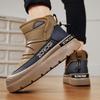 Snow boots winter velvet warm sub-zero cold proof thickened waterproof non-slip fur integrated cotton shoes
