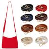125cm Langer Taschenriemen PU-Leder Schultertaschenriemen 1,2cm Breit Zubehör für Handtaschen Mode PU-Taschenriemen für Umhängetaschen
