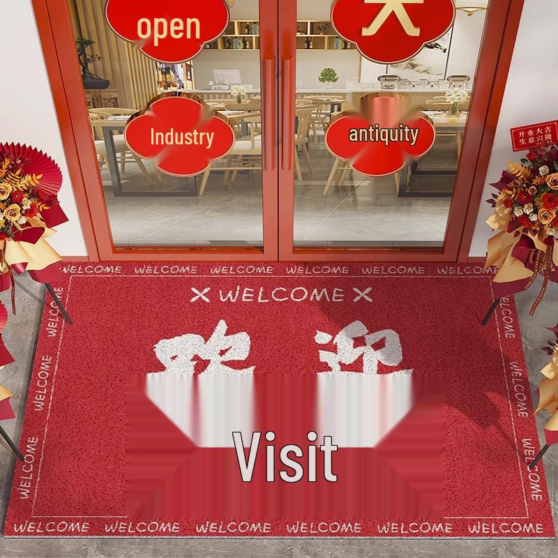 Dirt-Resistant Coir Entrance Mat for Shops & Restaurants – High-Traffic Foot Mat