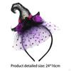 Halloween Hat Headband Hair Hoop for Party Cosplay Carnival
