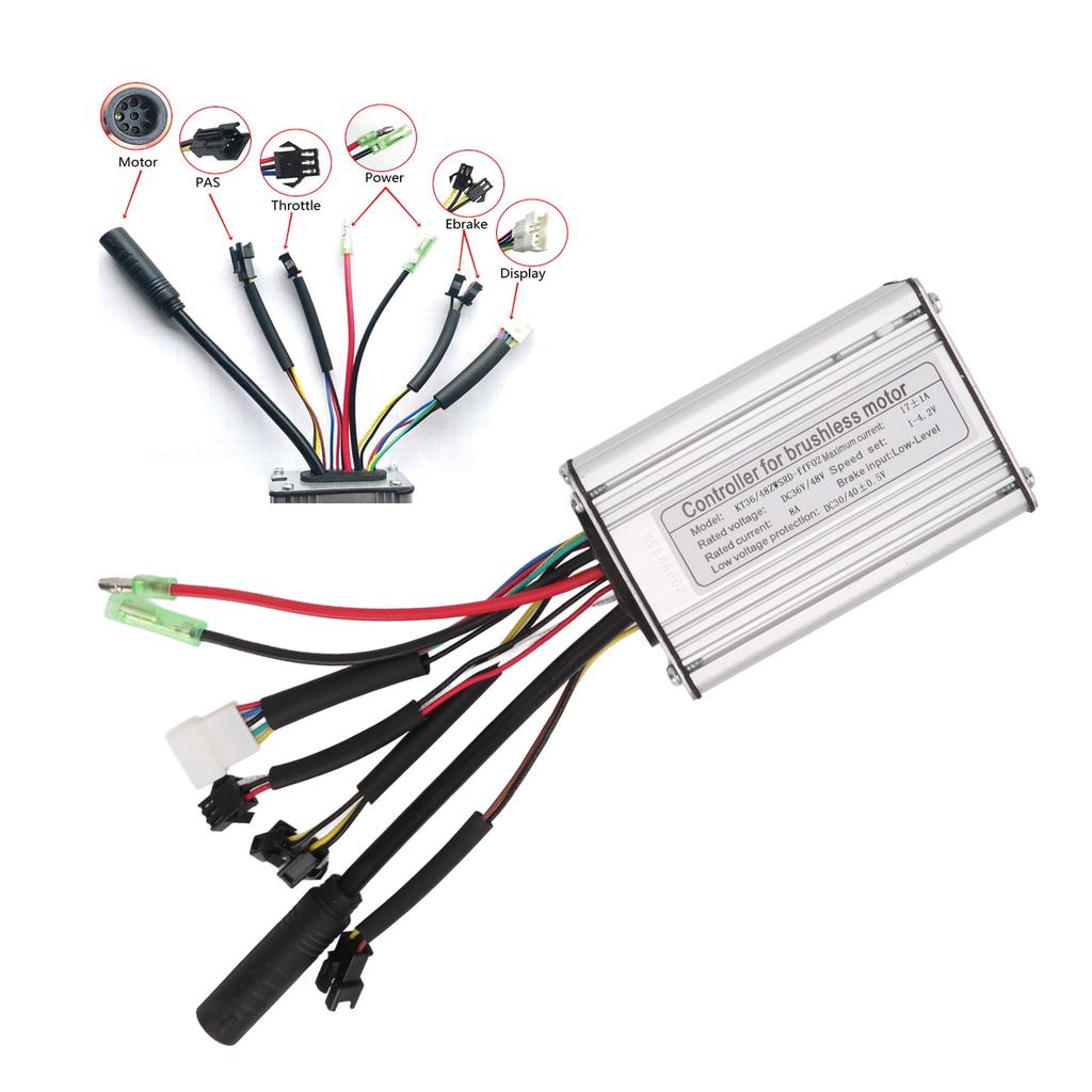 36V 350W   Accu Ombouw Kit Achterwiel Aandrijving Naafmotor met Controller LCD5 Paneel voor Mountainbike