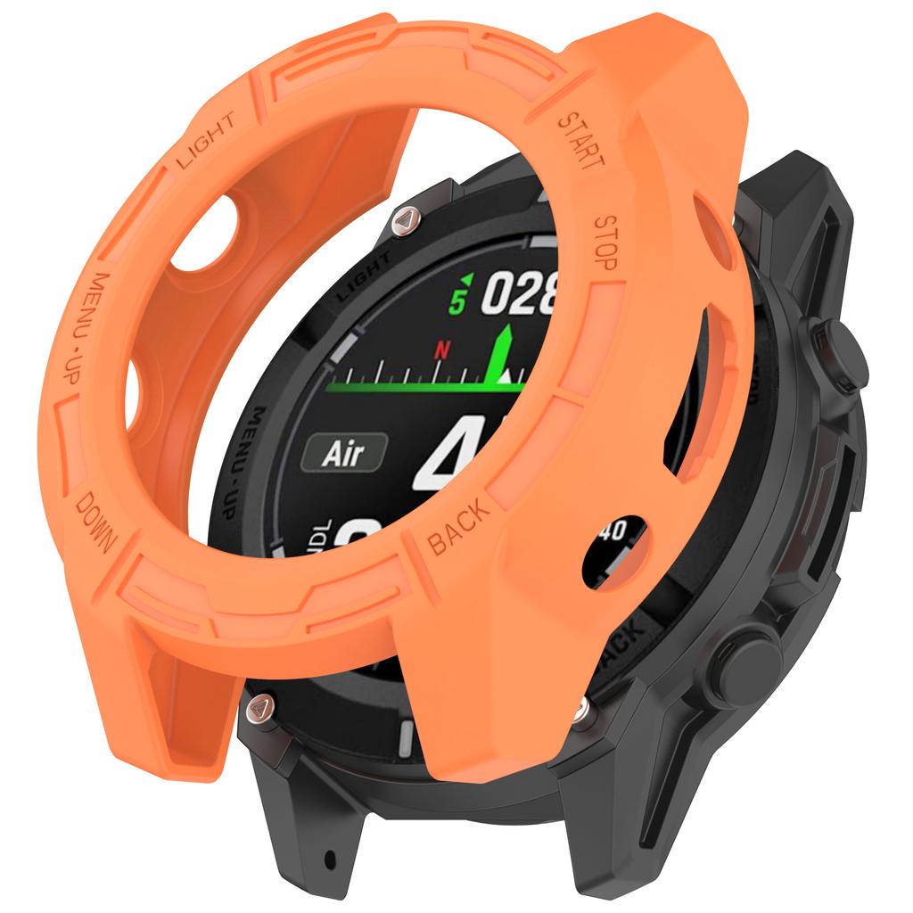 Watch Case for Garmin Descent G2/G1/G1 Solar/G1 Solar Letel Soft TPU Hollow Shockproof Bumper Frame