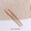 Metal U Shape Barrettes Electroplate Chinese Hair Pin High Quality Hair Clip  Hair Accessory