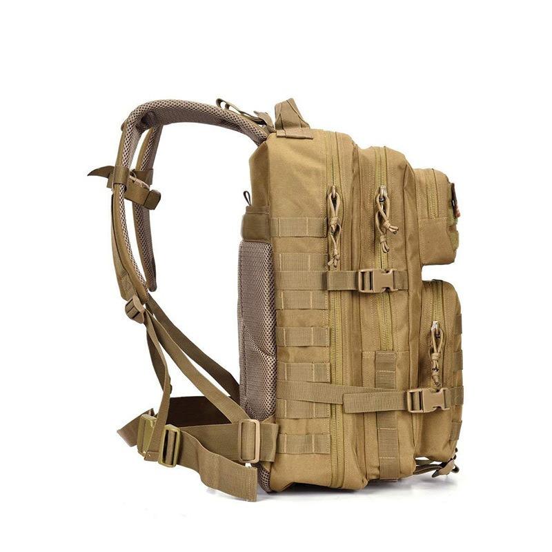Outdoor P Attack Tactical Backpack L Multifunctional Large Capacity Wilderness Camping Mountaineering Backpack