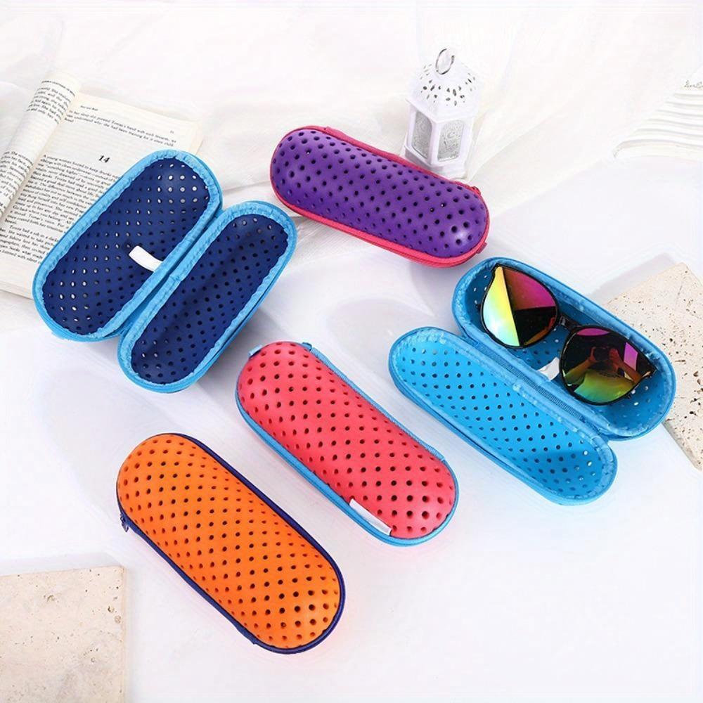 Swimming Goggles Storage Box Protective Cover Soft Glasses Box Swimming Equipment Breathable Eyewear Protector Students