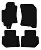 BASIC Black Velour Floor Mats For: Subaru B9 Tribeca SUV (2009-2009)