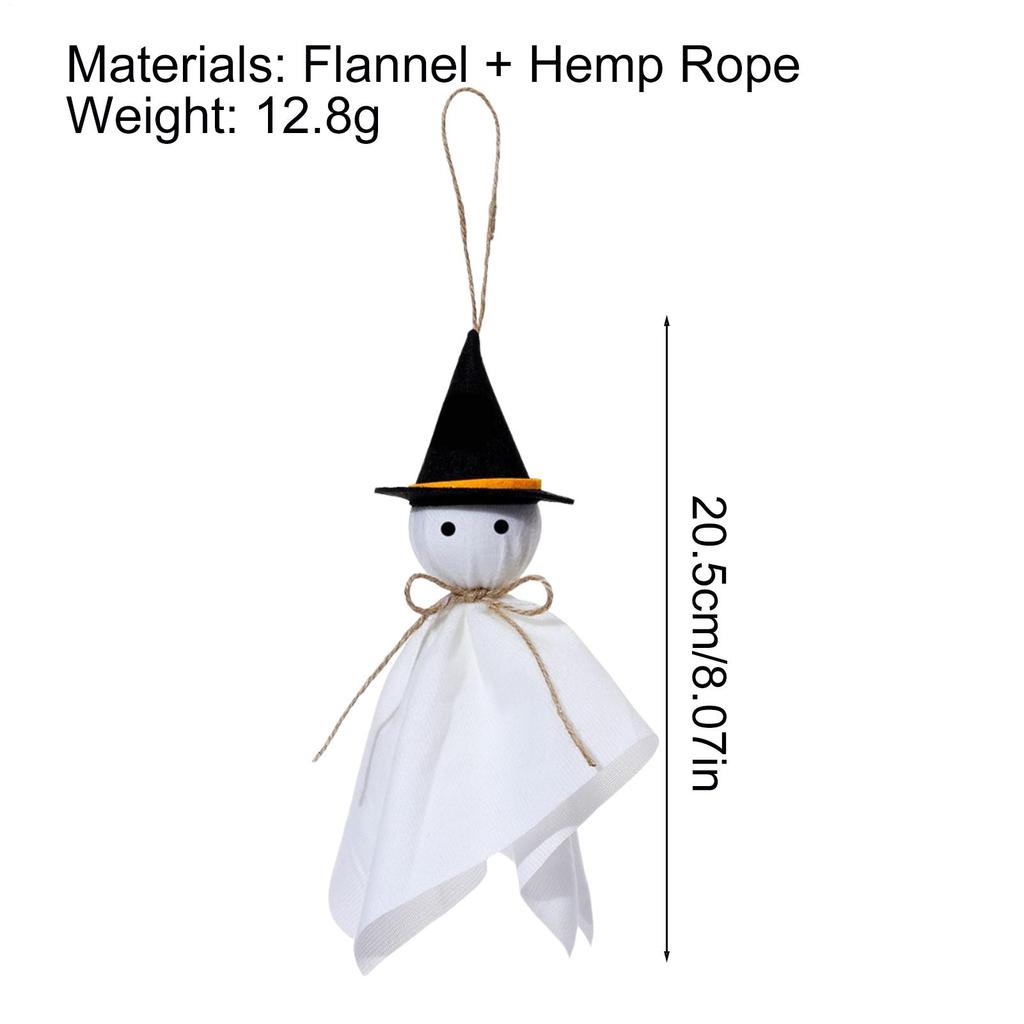 Halloween Ornaments Spooky Ghost Halloween Tree Ornament Decorative Figurines Festival Pendant For Indoor Outdoor Yard Living