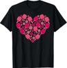 Cute Pickleball Heart Valentine's Day Pickleball Lover Women T-Shirt