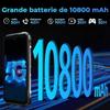HOTWAV Hyper 7 Pro 5G Telephone Portable Incassable 36GB+256GB 6.6" FHD+ 10800mAh 200MP Unbreakable Smartphone IP68/NFC/GPS Red