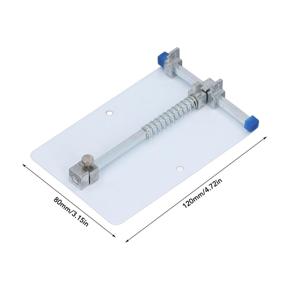 12 X 8cm PCB Holder Universal Adjustable Motherboard Circuit Board Holder Fixed Support Jig Fixture Clamp