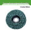 Stainless Steel Grinding & Polishing Disc for Paint, Wood, Rust Removal, Plastic & Nylon