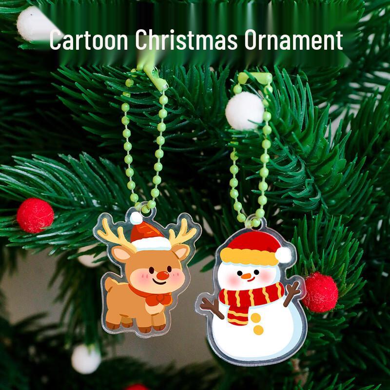 Cute Christmas Keychains Set
