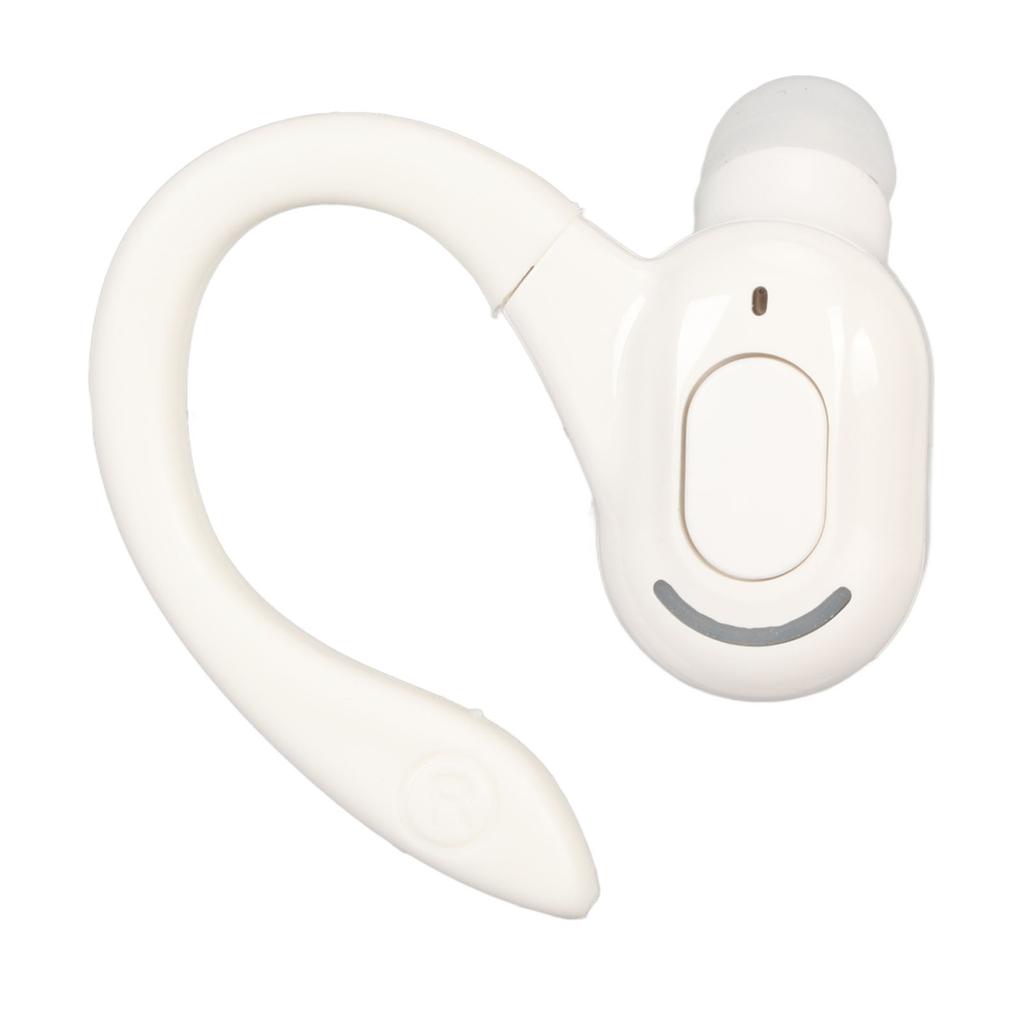   5.2 Headset HiFi Stereo Sound HD Calls Noise Reduction IPX4 Waterproof Wireless   Earpiece Single Ear