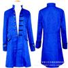 Men's Coat Steampunk Vintage Men's Stand-Up Collar Uniform