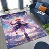 Cute Cartoon Card Captor Sakura Magic Girl Anime Art Rug for Bedroom Living Room Sofa Home Doormat Decor,Kids Non-slip Floor Mat