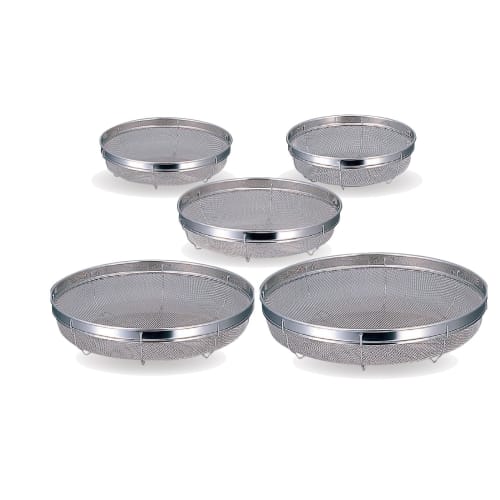 Kanei Kogyo Shapeline 18-8 Stainless Steel Shallow Colander, 28cm, Made In Japan