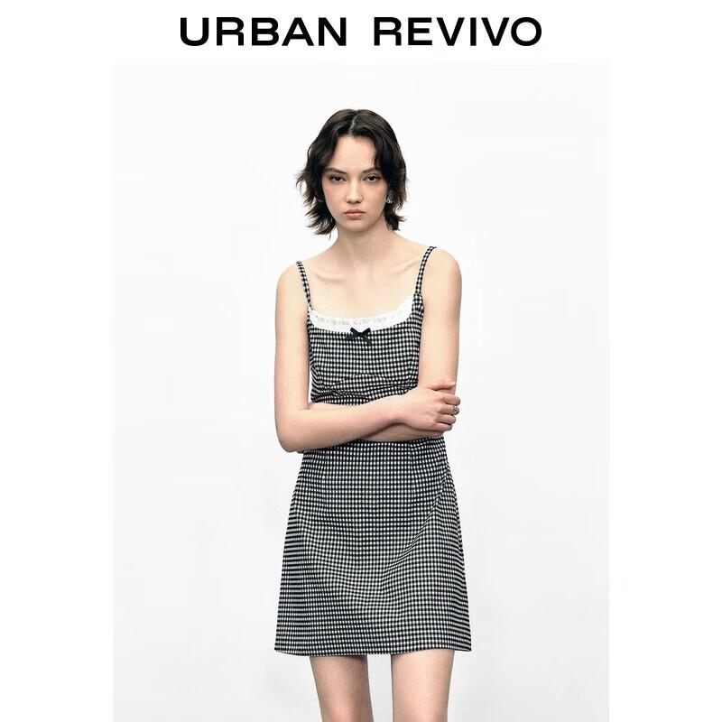 

UR Women s Retro Plaid Cami Mini Dress XL