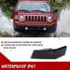 For Jeep Patriot 2007-2017 Smoked / Clear Lens Front Bumper Turn Signal Light Cover Shells No Bulb/Socket 68004180AC 68004181AC