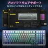 Gaming Keyboard Silver Wood Mechanical Keyboard with RGB RGB Compatible with Windows and English Supports Bluetooth and for All and Silver e-Element