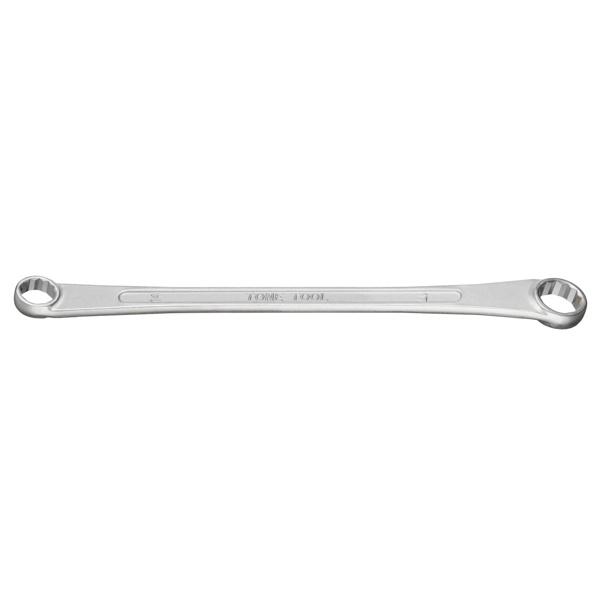 

TONE Long Open End Wrench 14 x 17mm Flats (15°), HPM15-1417,