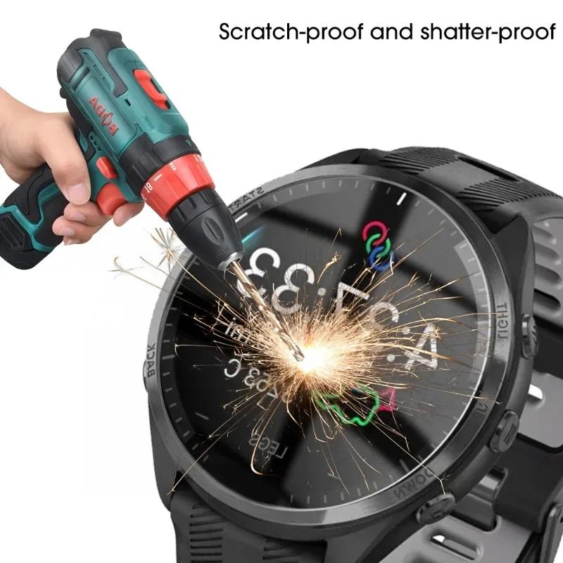 10-1Pcs Tempered Glass for Garmin Forerunner 165 965 255 265 265s 955 HD Anti-scratch Protective Films for Garmin Smartwatch