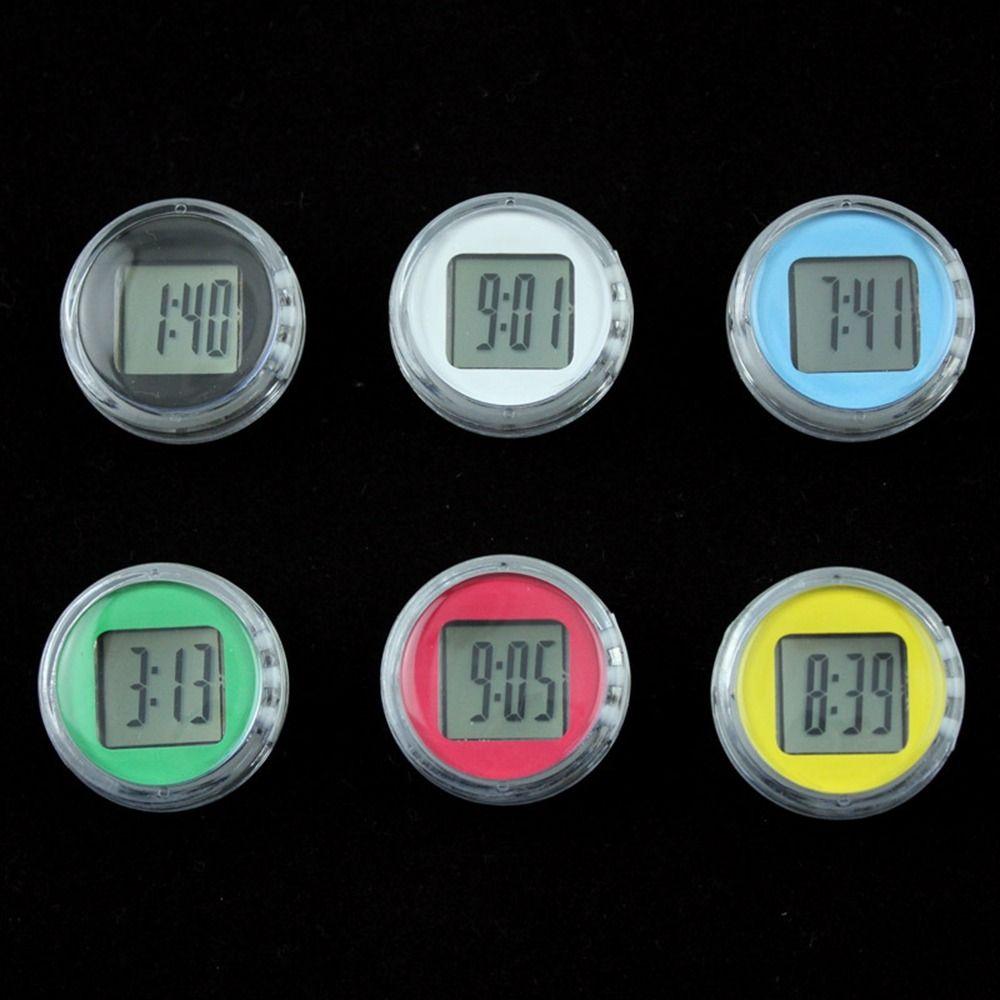 Mini-Motorrad-Elektronikuhr Stumme Auto-Uhr Langlebig   Heimdekoration