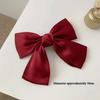 Oversized Bow Clip for Back of Head, Velvet Christmas Hair Claw, Large Hair Clips for Women, Elegant Bow Hair Accessories