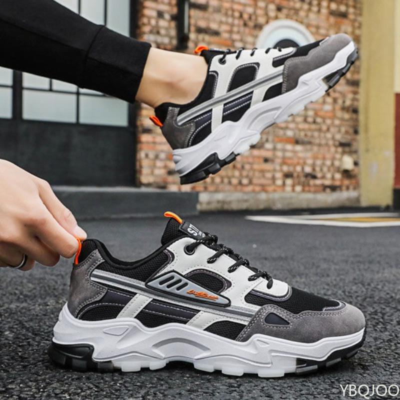 Spring And Autumn Fashion New Men'S Casual Sports Shoes Trendy And Versatile Breathable And Height Increasing Men'S Shoes