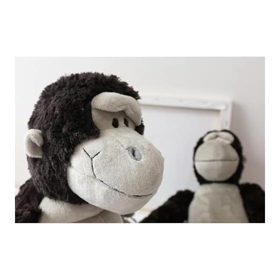 Gorilla Stuffed Toy Chimpanzee Monkey Animal Large Nap Pillow Cushion Moe Sparrow Festival Memory Foam Present Soothing Toy Body Pillow Sewing