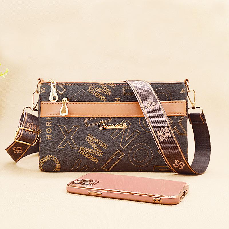 ag women's bag new popular mini shoulder bag fashionable texture versatile messenger bag