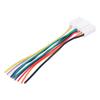 Dual Car Audio Wiring Harness Stereo 12 Pin Wire Connector Interface Cables Fit for Nissan Versa Sunny