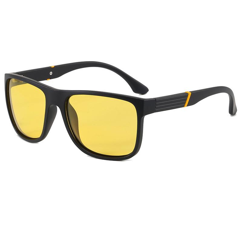 Men's & Women's Polarized Fishing & Fashion Sunglasses - Sun Protection Retro Square Frame