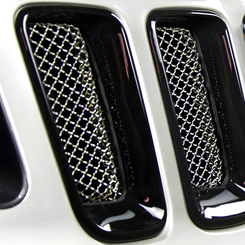 Front Grille Vent Hole Trim Frame for Jeep Compass 2011-2016