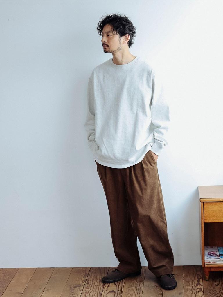 B:MING LIFE STORE by BEAMS Men's RelaxFit Long Sleeve Tee (H/W) In Black (Size M, 92140229147)