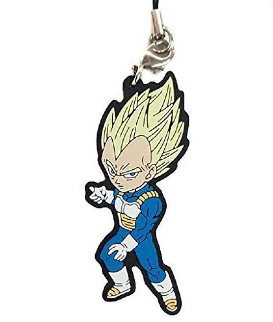 Ichiban Kuji World Collectable Figure Dragon Ball Z Arc Prize I World Collectable Figure Rubber Strap Vegeta (A)
