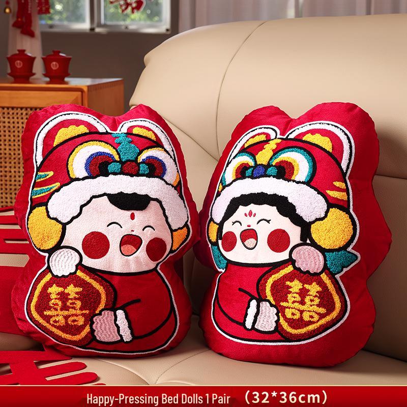 2025 Wedding Dowry Dolls: Happy Couple Pair for Newlyweds