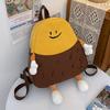 Cute little potato backpack cartoon large capacity schoolbag children's bag college student travel forest Japanese backpack