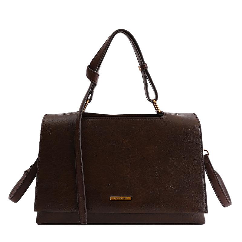 Sac à épaule unique décontracté sous le bras, Sac à main tendance, Petit sac carré pour les trajets domicile-travail