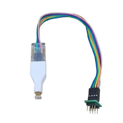 Professional SOP8 150mil Test Clip Probe Wire, 4.4mm Pitches for Reliable Data Transfer In Electronics