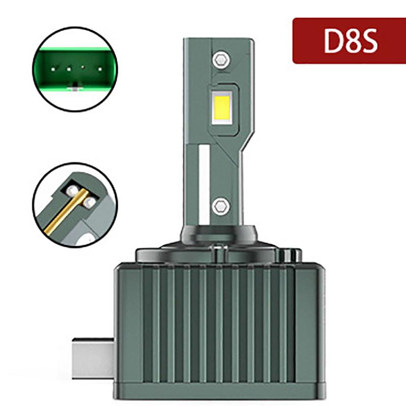 12000Lm D3S D1S Car Led Headlights Bulbs D2S D4S D8S Vehicles Head Light Auto Lamp 6000K Headlamp Diy Replacement