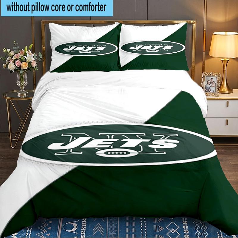 Jets Helm 3-teiliges Bettwäsche-Set, inklusive 1 Bettbezug und 2 Kissenbezügen. Perfektes Geschenk zu Weihnachten, ideal für Schlafzimmer, Studentenwohnheim.