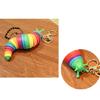 Slug Fidget Toy Keychain Slug Puzzle Peristalsis Funny Caterpillars for Adult