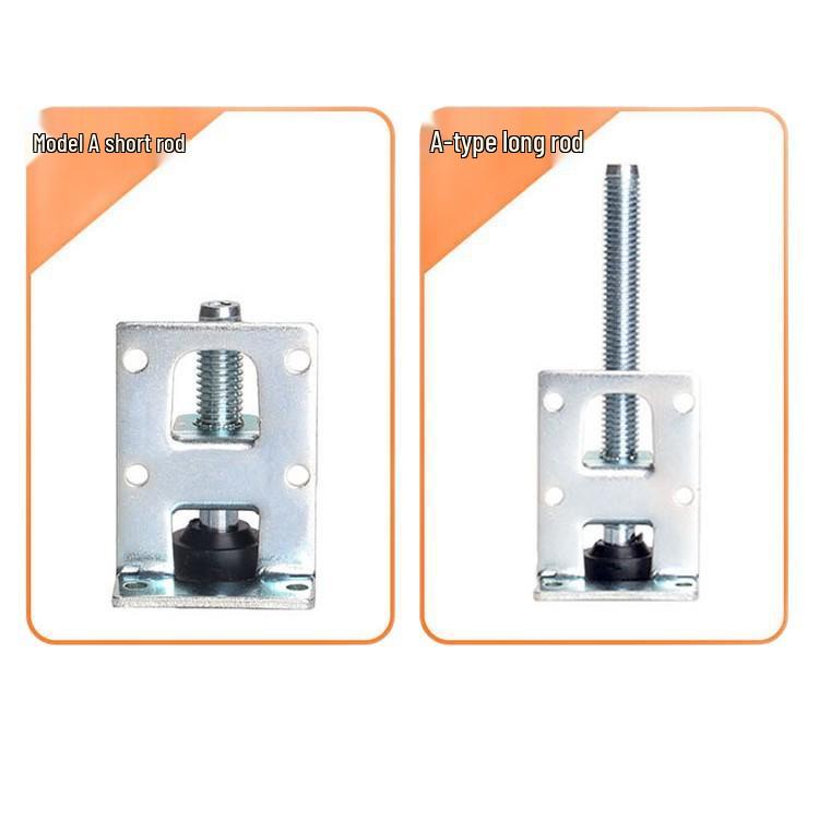 Adjustable Metal Leveling Feet for Furniture, Anti-Slip Pads for Uneven Floors, Height Adjustment for Cabinets