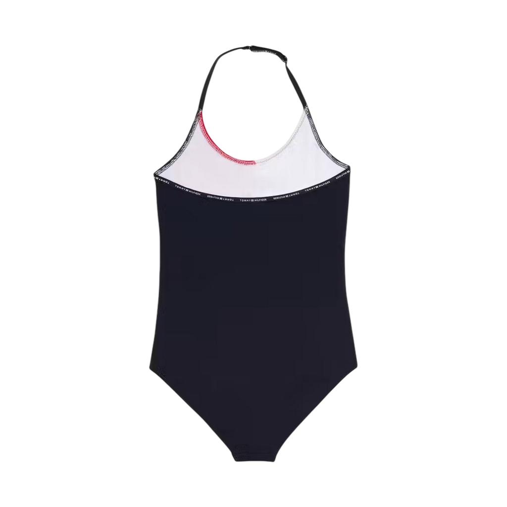 Tommy Hilfiger Girls Colour Block One Piece Swimsuit