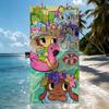 Asciugamano da Gioco Cartone Animato D-Dandy's W-World Per Nuoto Yoga Palestra Asciugatura Rapida Morbido e Delicato sulla Pelle Asciugamani da Spiaggia Stagione Unica