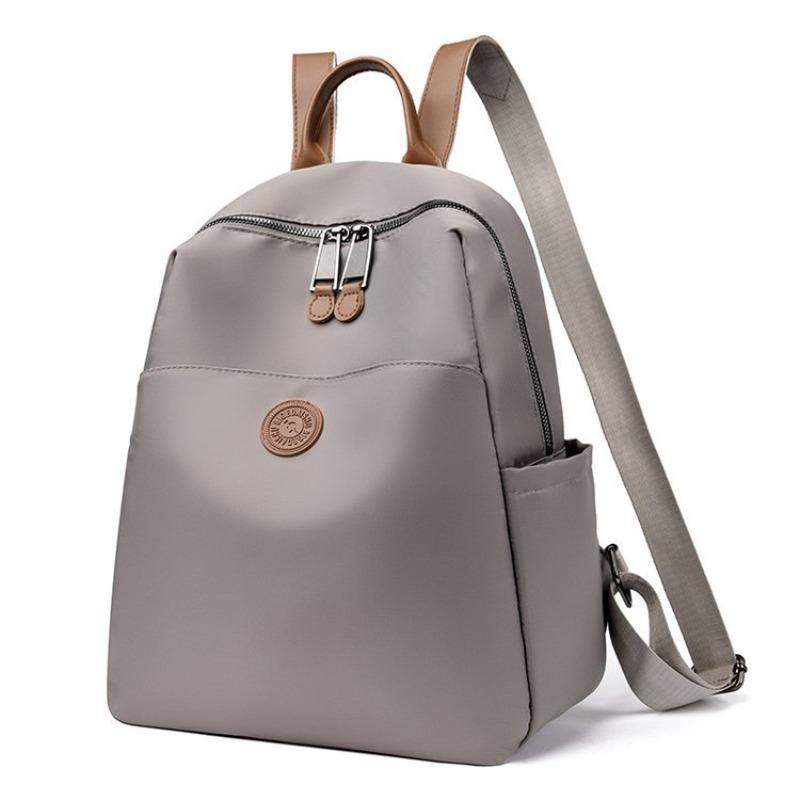 

Fashionable Double-shoulder Women s Trendy Casual Trend Large-capacity Multi-functional Backpack Small сірий колір