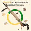 Teething Toys For Kittens Sisal Interactive Biting Stick Cat Toys Catnip For Puppy Small Medium Large Breed Relaxing Playing